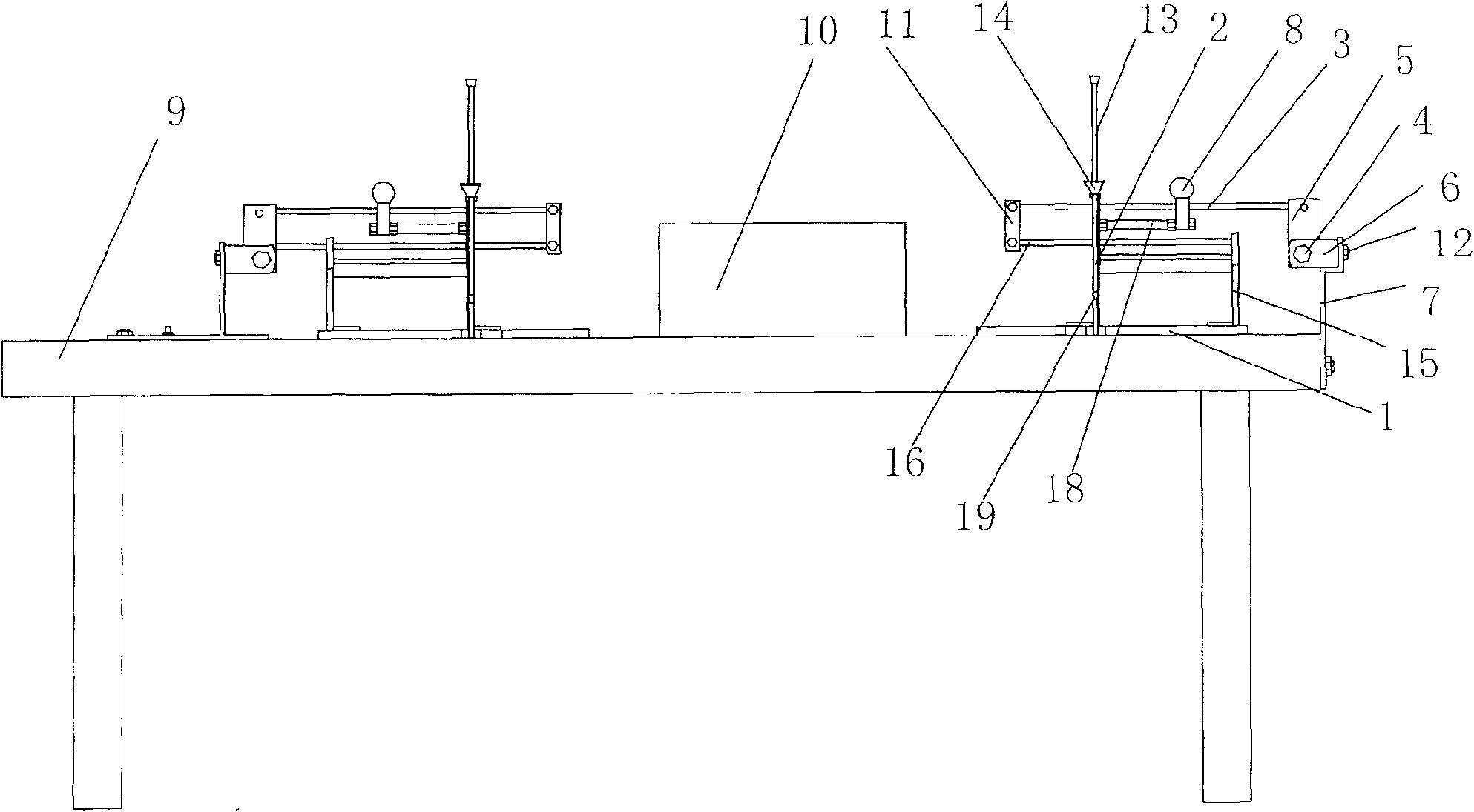 Universal folding machine for bi-tongue soft paper cylinder