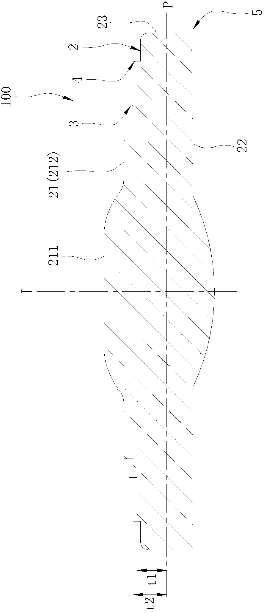 Plastic eyeglass capable of improving eccentricity and manufacturing method thereof