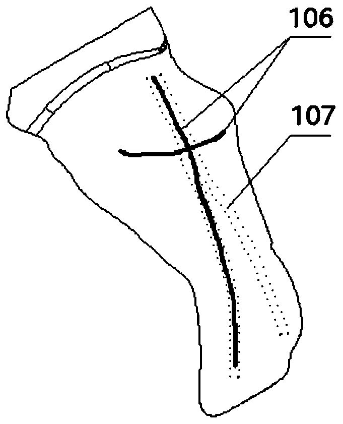 Ultrasonic guiding, positioning and adjusting device for animal in vivo tissue accurate injury