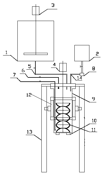 A kind of device and method for preparing large particle size palladium powder