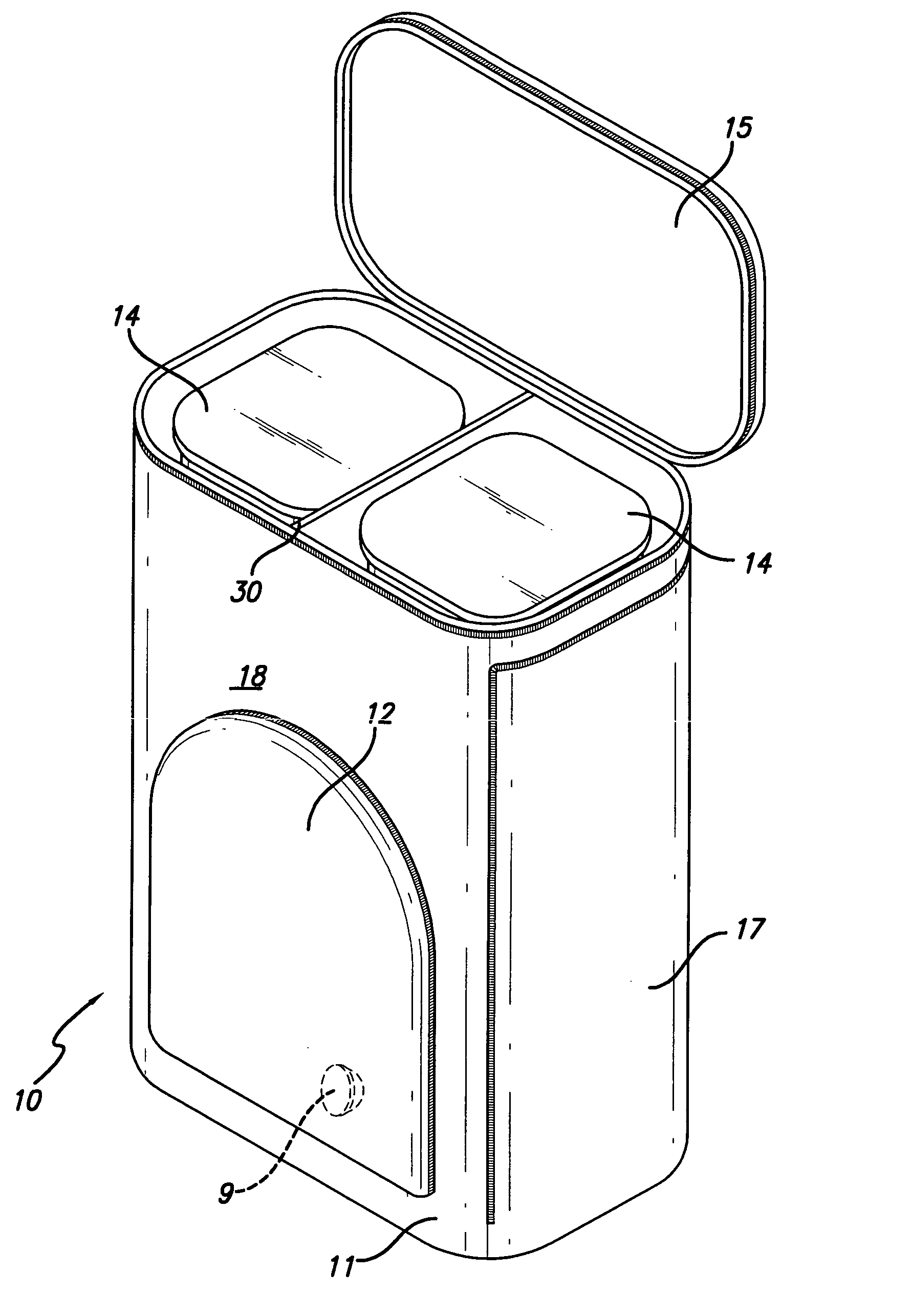 Modular apparatus and method for nutrition system utilizing portions determined by the eater's weight