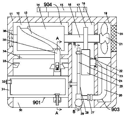 Quantitative oil supply device used when gears are produced in hobbing manner