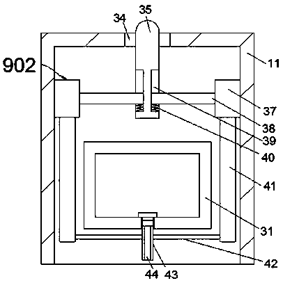 Quantitative oil supply device used when gears are produced in hobbing manner