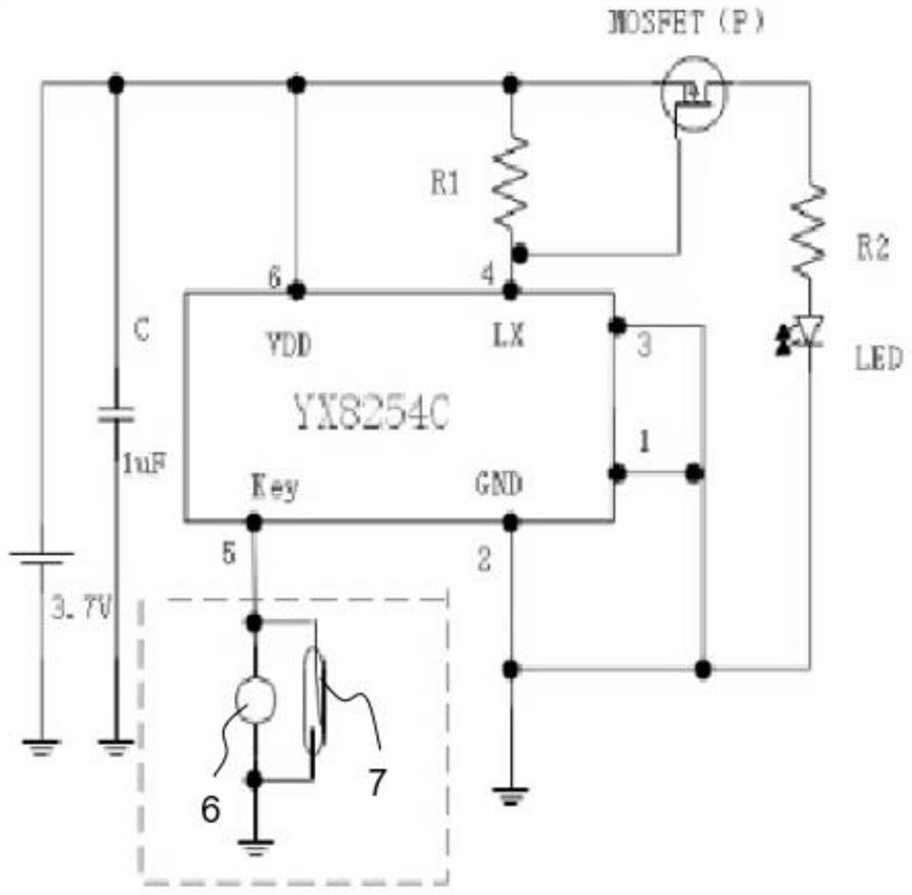 Magnetic control underwater camera device