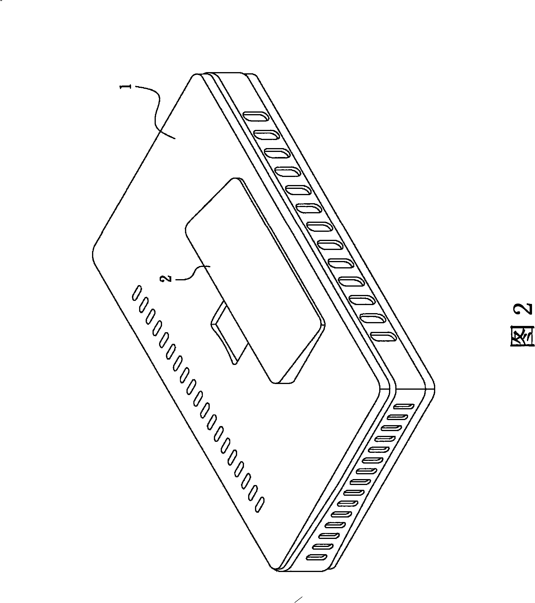 Network apparatus having display module