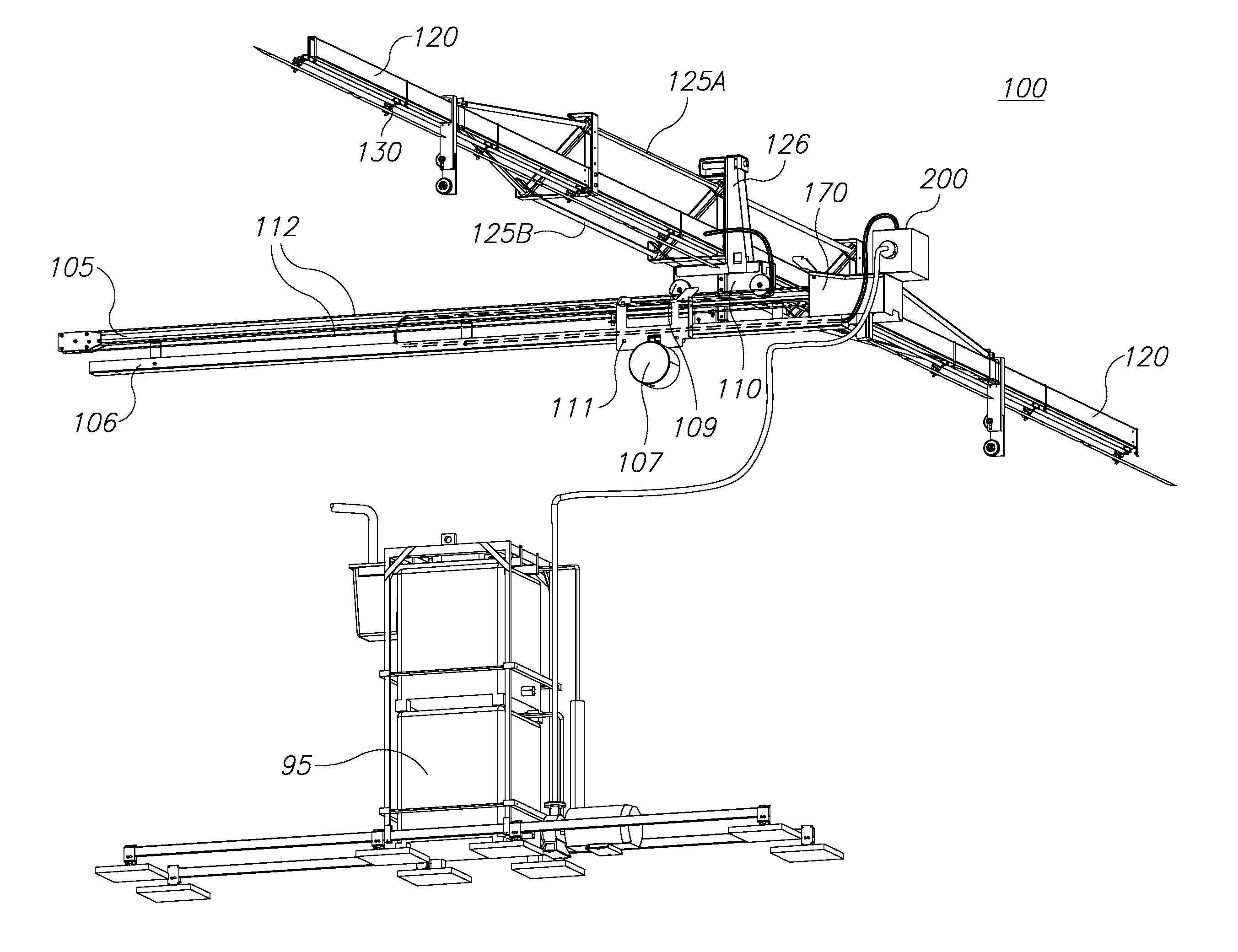 Cooling and washing system