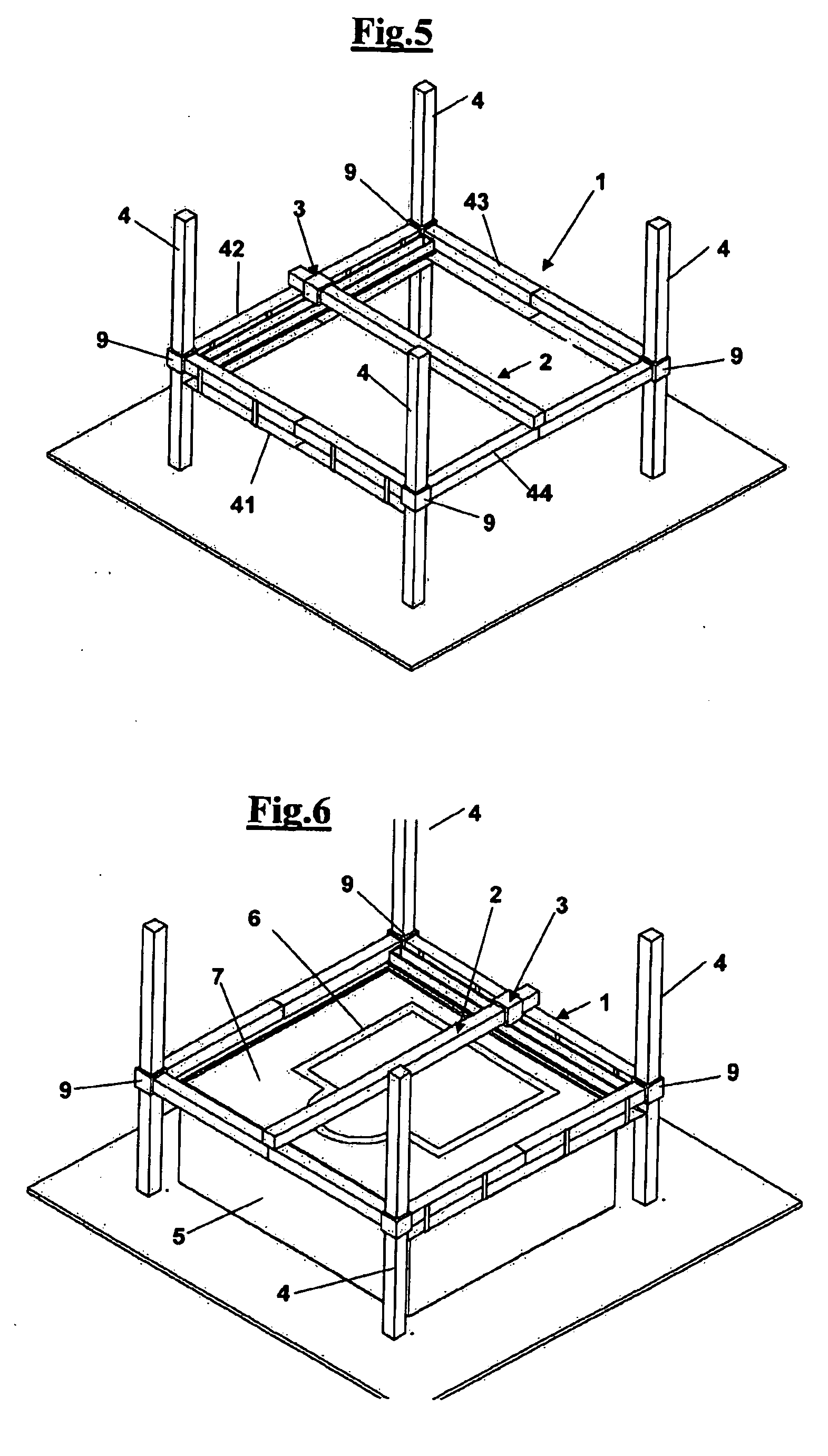 Method for automatically producing a conglomerate structure and apparatus therefor