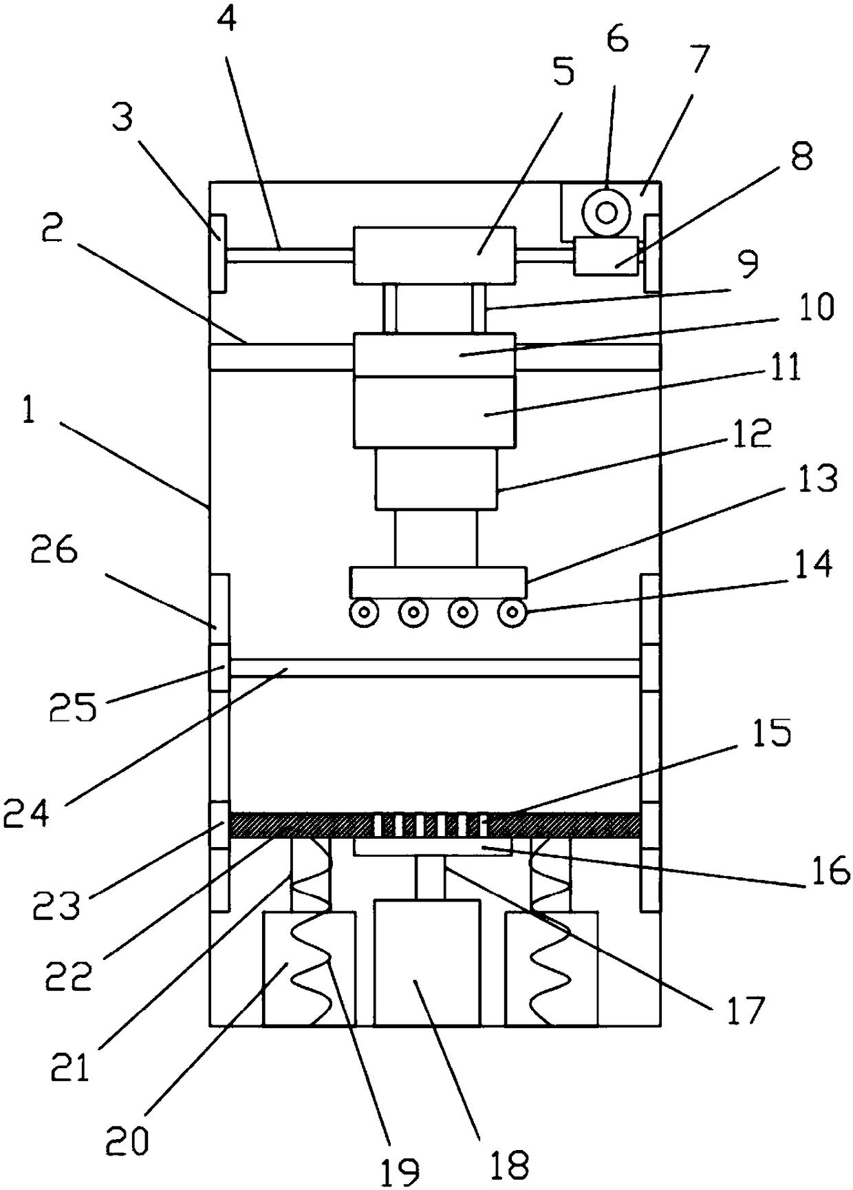 Clothes compression device facilitating household clothes storage
