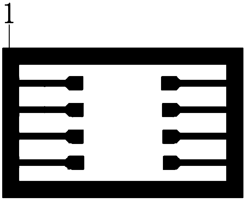 Hydrolysable plane wire arranging housing used for transient circuit