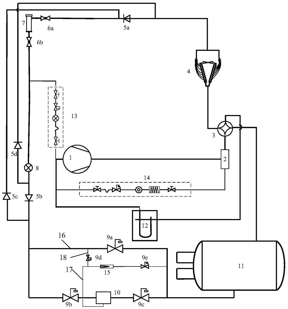An air-conditioning system and its control method for preventing liquid shock of air-conditioning compressor