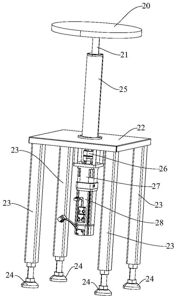 Bottle body removing device and bottle body detection equipment