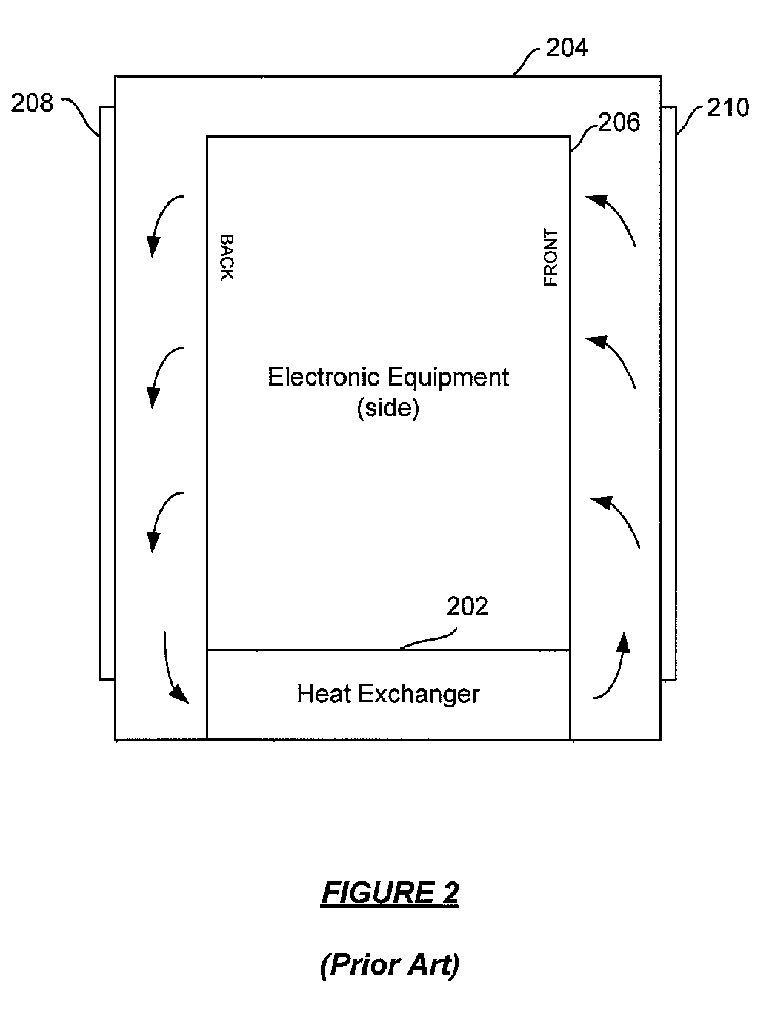 Method and apparatus for cooling electronic equipment