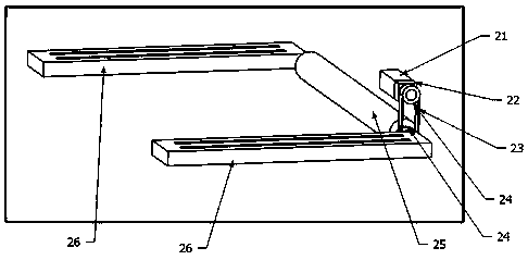 Automatic recognition and pickup mechanism for gangue on coal mine coarse and fine coal conveying belt