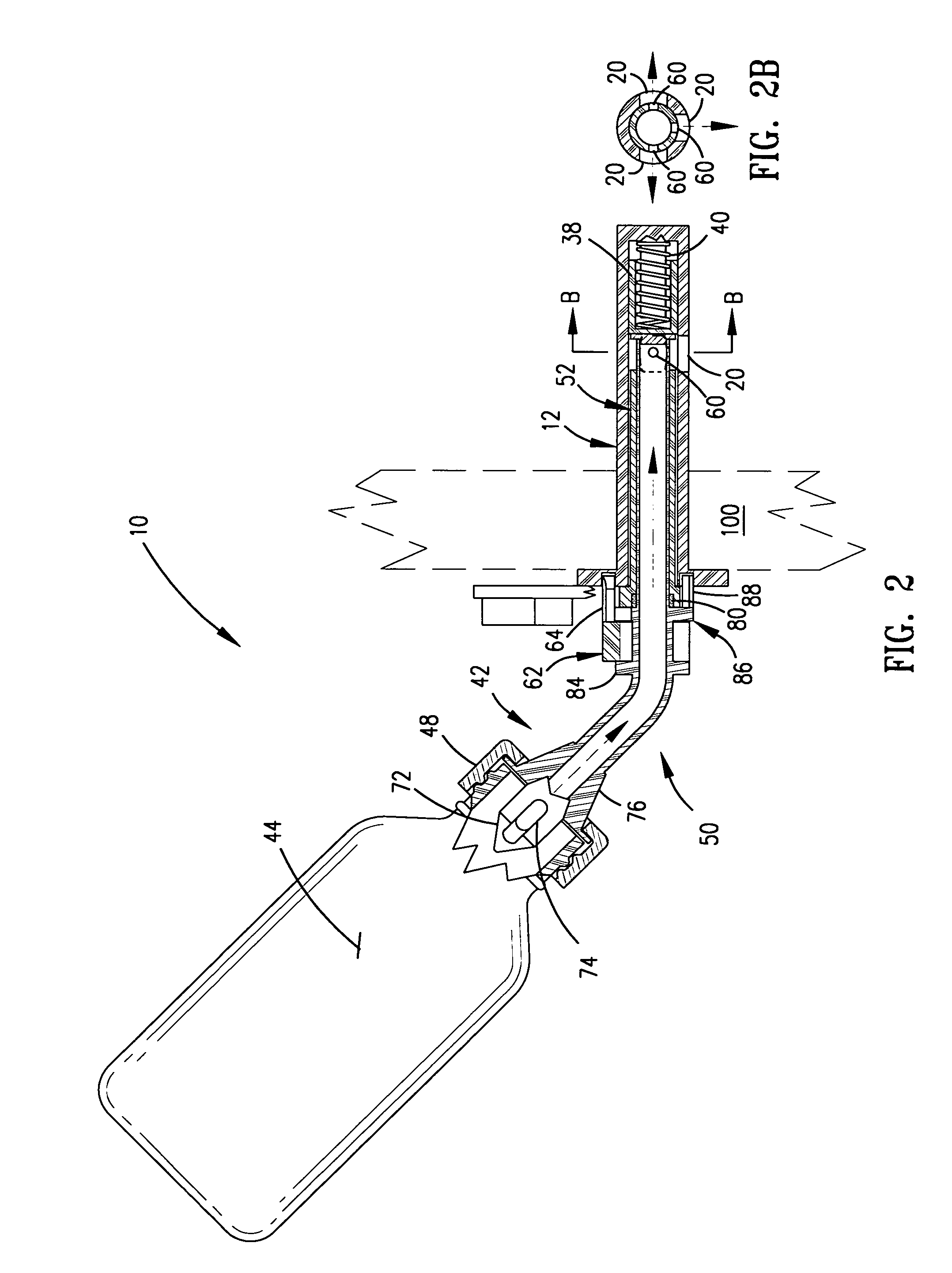 Pesticide injection system