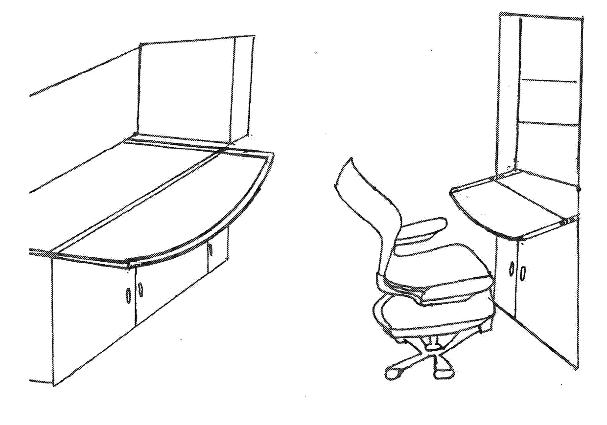 Device and Method for Extending a Countertop