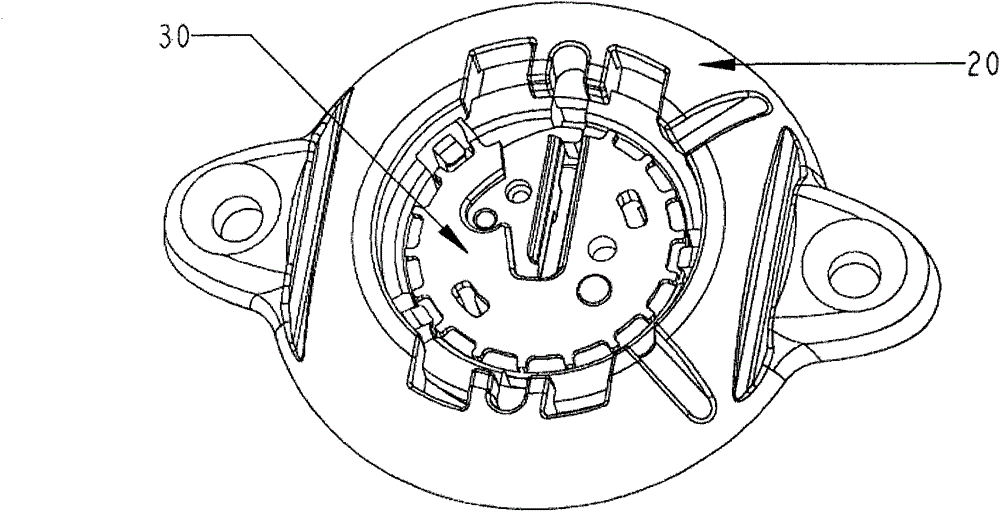 Fixing device for medical apparatuses and instruments