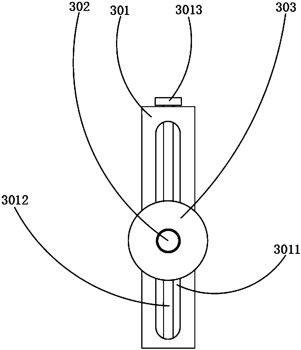 Leveling device for plastic films