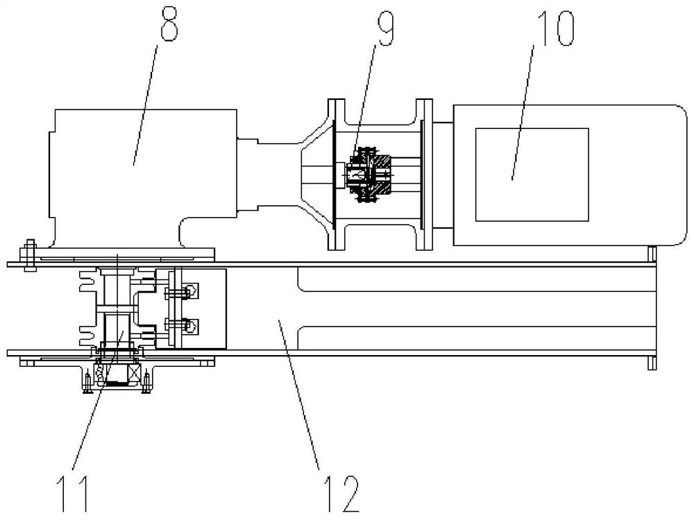 Shearer cable clamp dragging device