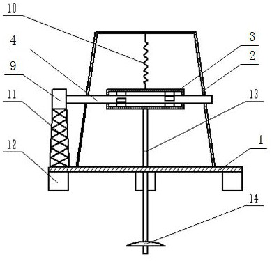 A device for absorbing and utilizing wave potential energy based on floats