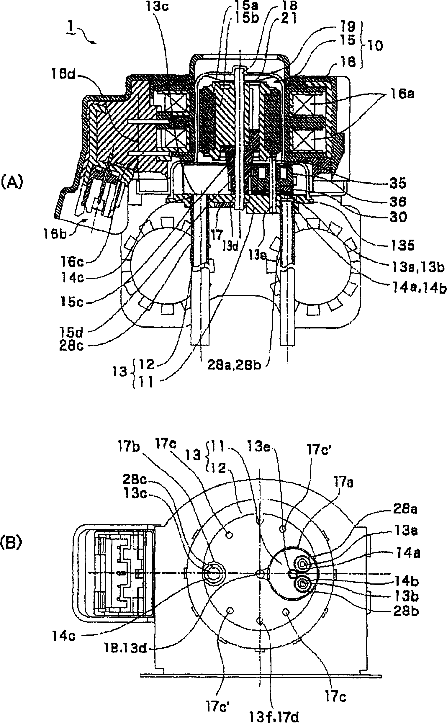 Valve drive device