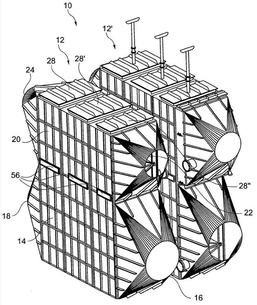 Modular heat pipe heat exchanger