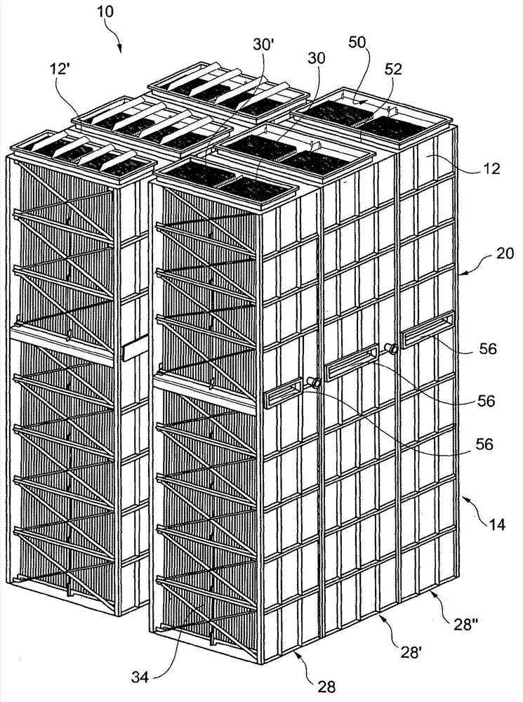 Modular heat pipe heat exchanger