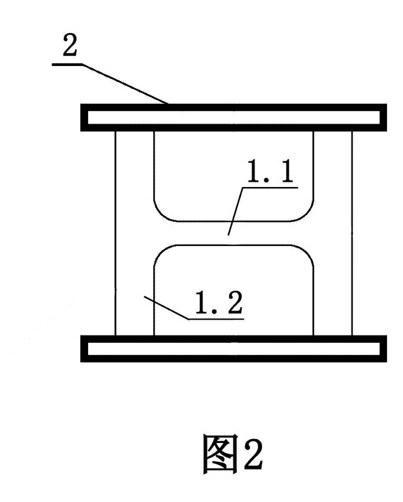 Steel frame reinforced column and reinforcing method thereof
