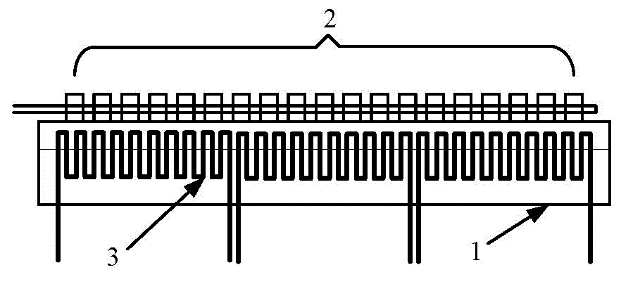 Linear evaporation source