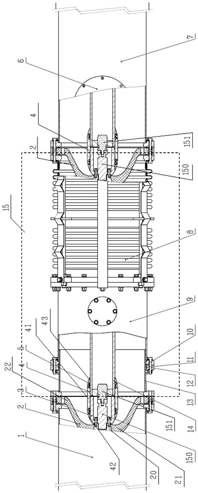 Detachable busbar units and rigid gas-insulated transmission lines