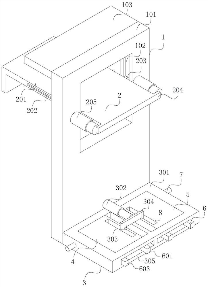 Steel structure machining elevator