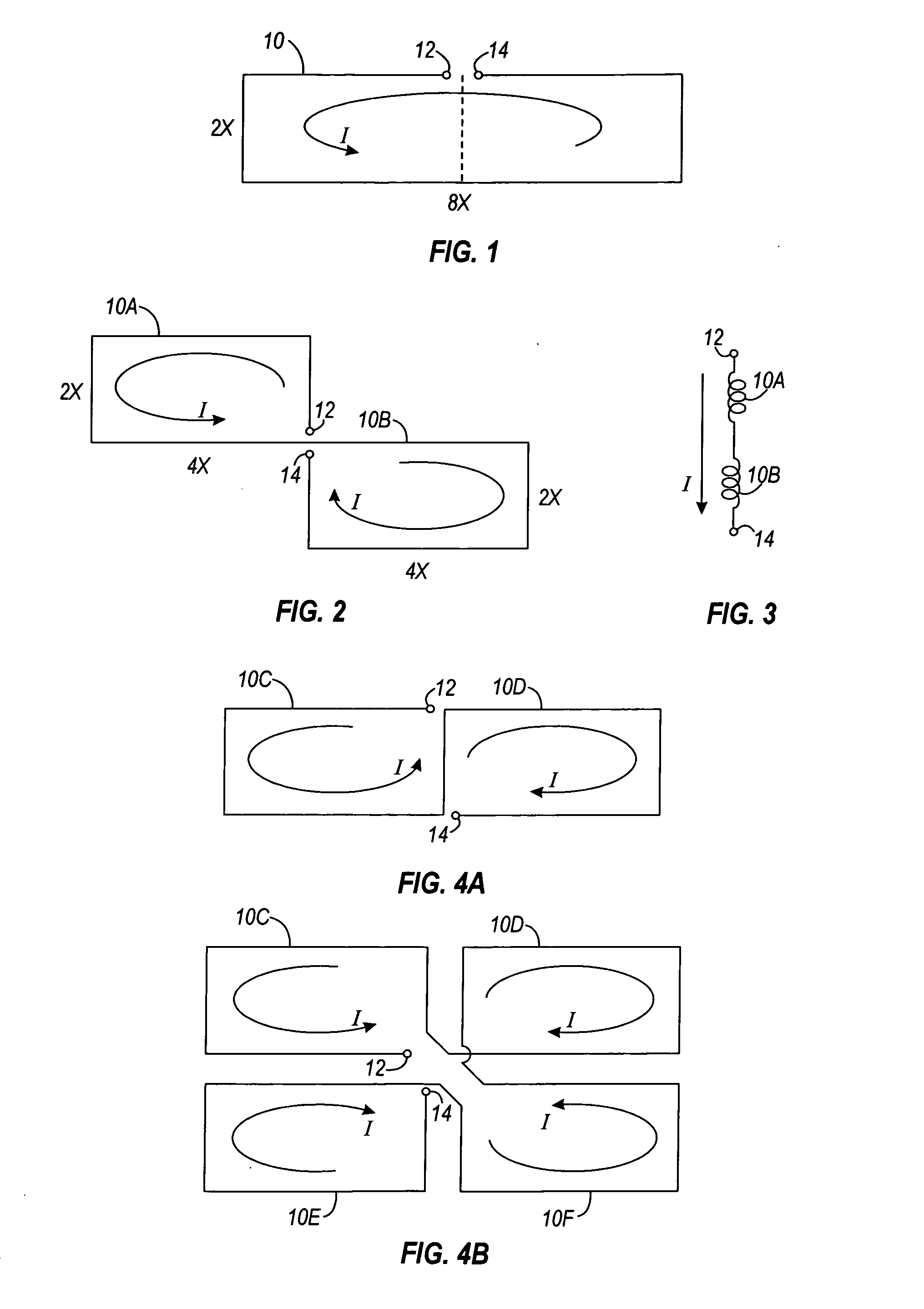 Magnetically differential inductors and associated methods