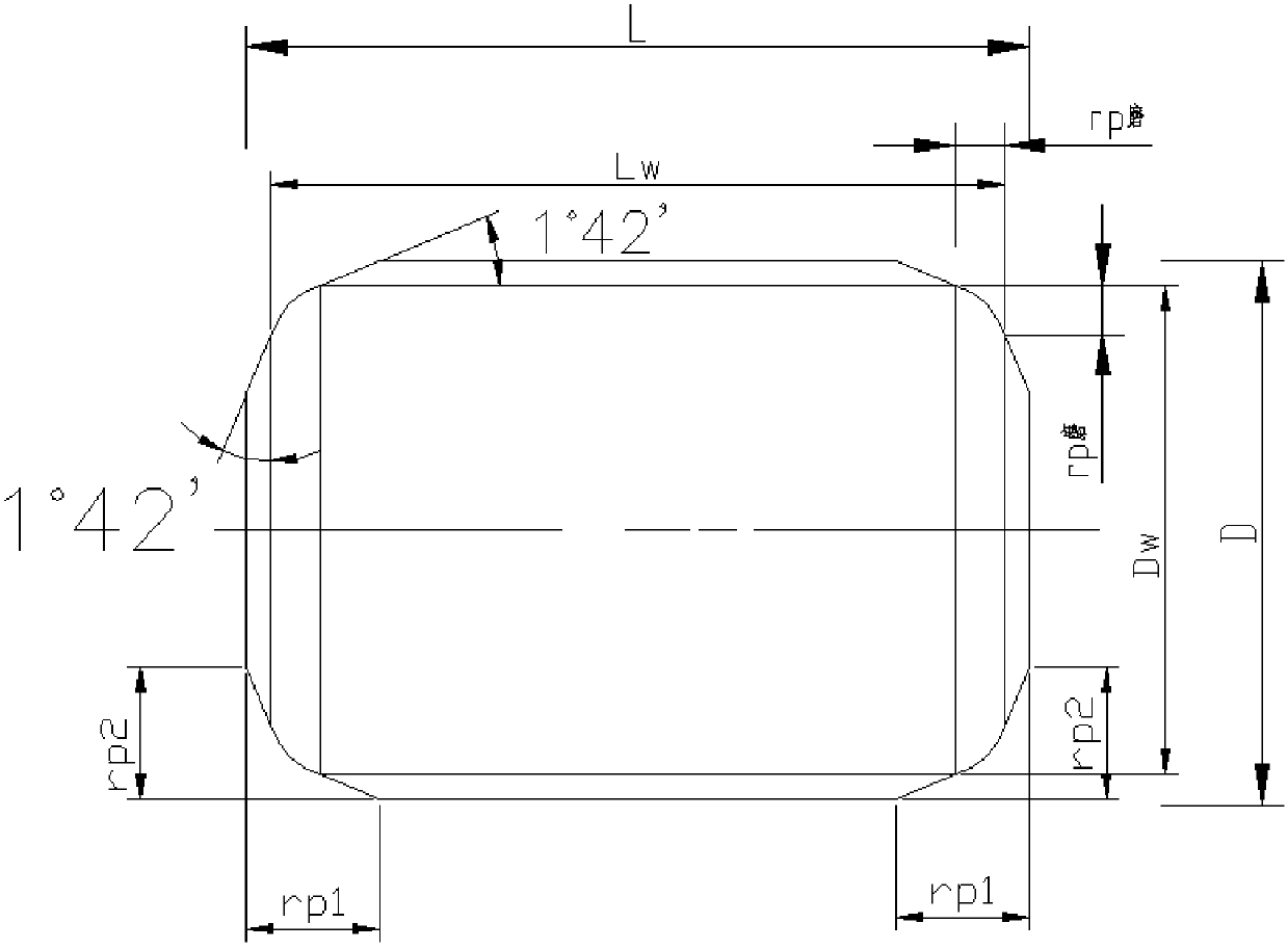 Chamfer processing method for cylindrical roller