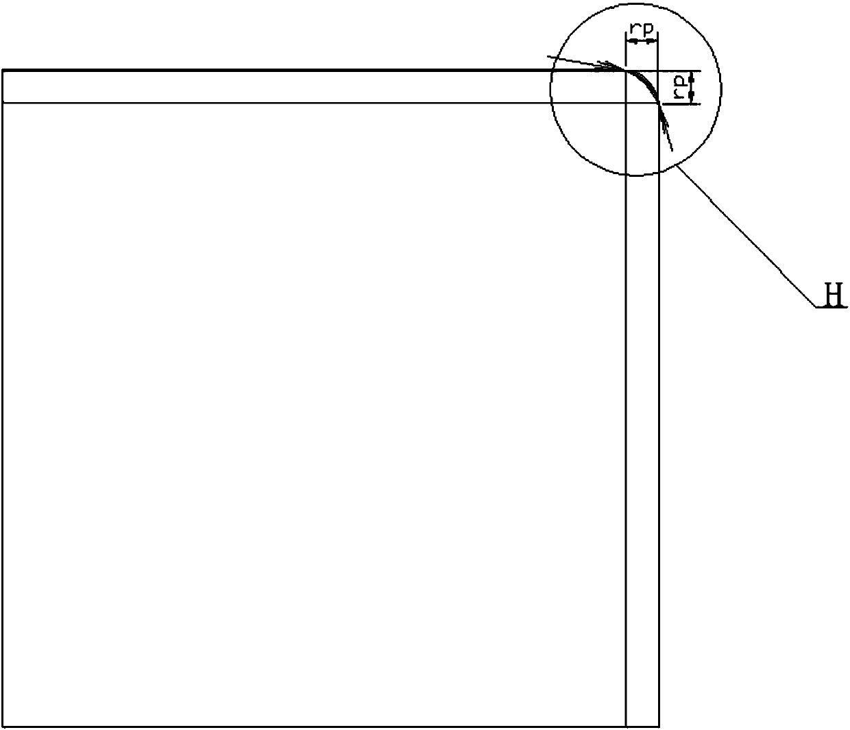 Chamfer processing method for cylindrical roller