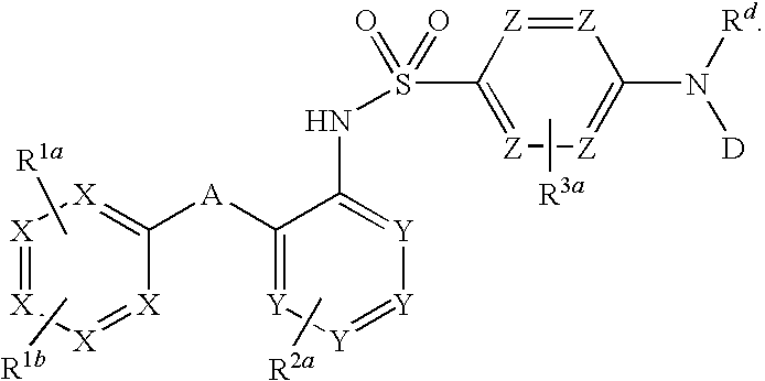 Triazolyl phenyl benzenesulfonamides