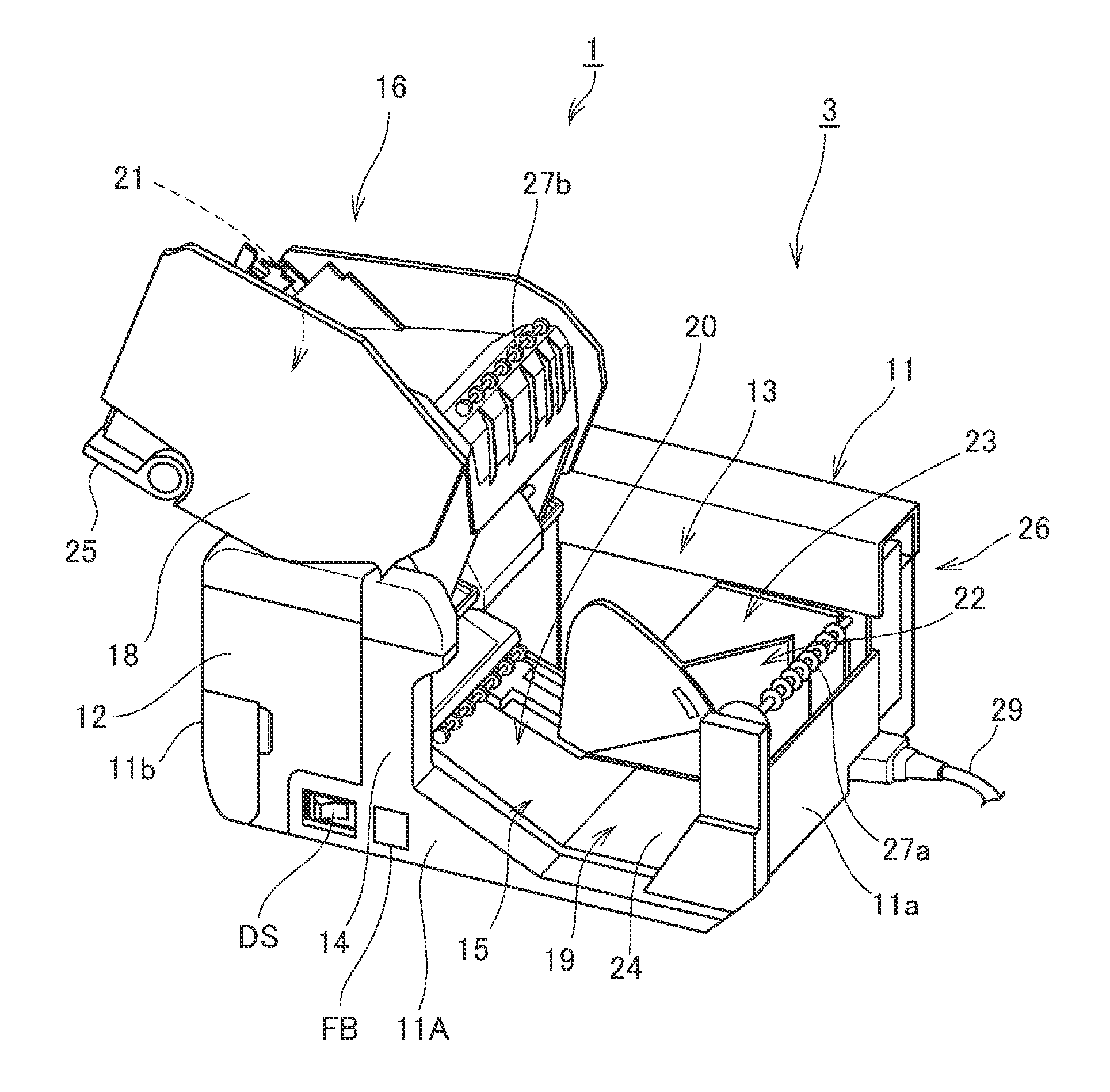 Media processing device, media processing system, and control method of a media processing device