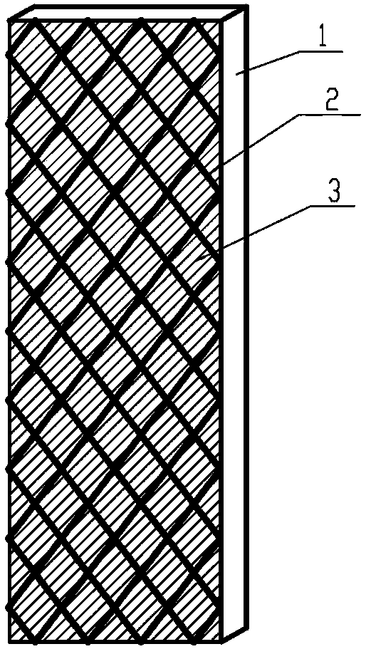 Wear-resistant middle plate of middle groove of scraper conveyor with low friction coefficient and production method of wear-resistant middle plate