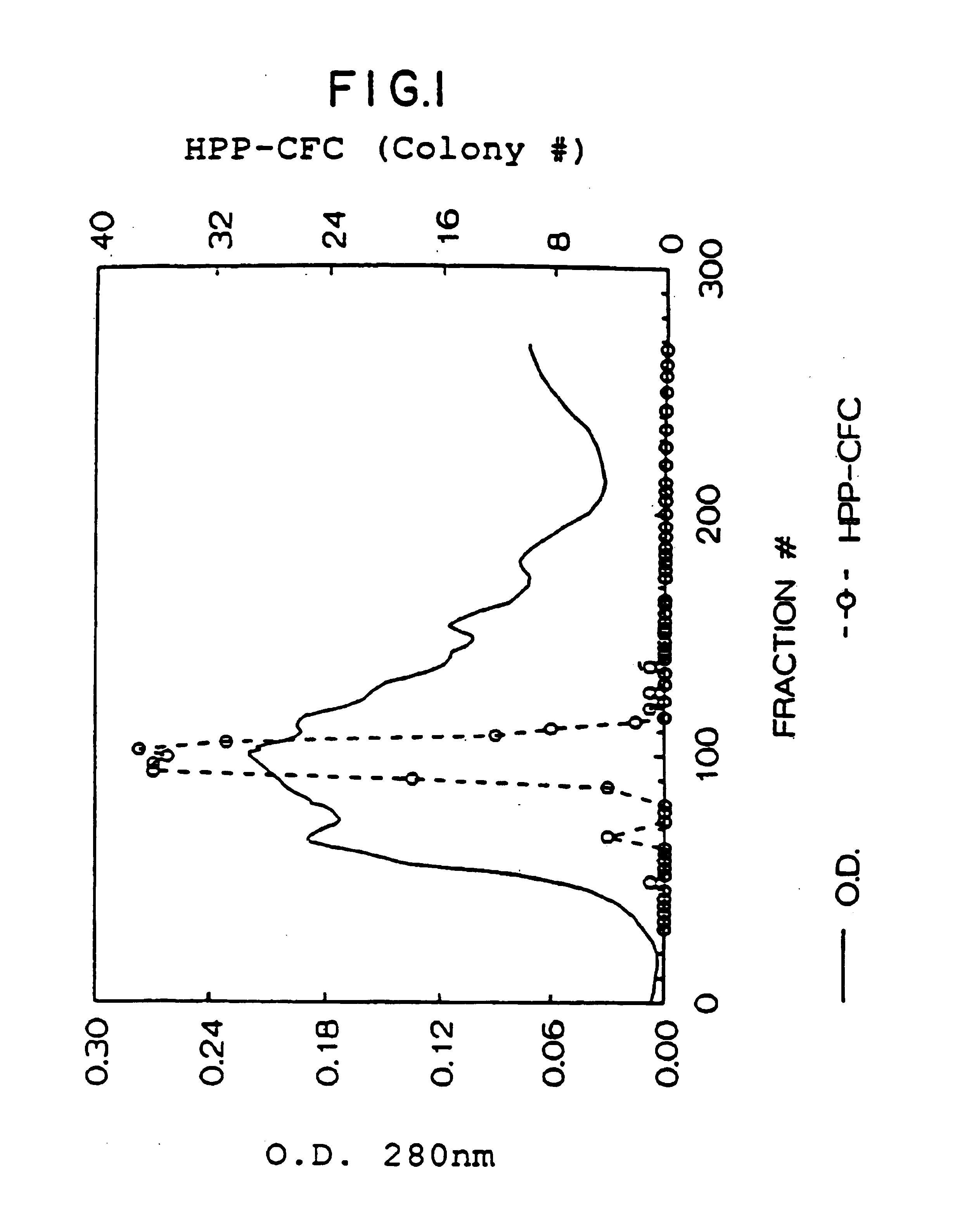 Method for increasing hematopoietic progenitor cells by stem cell factor