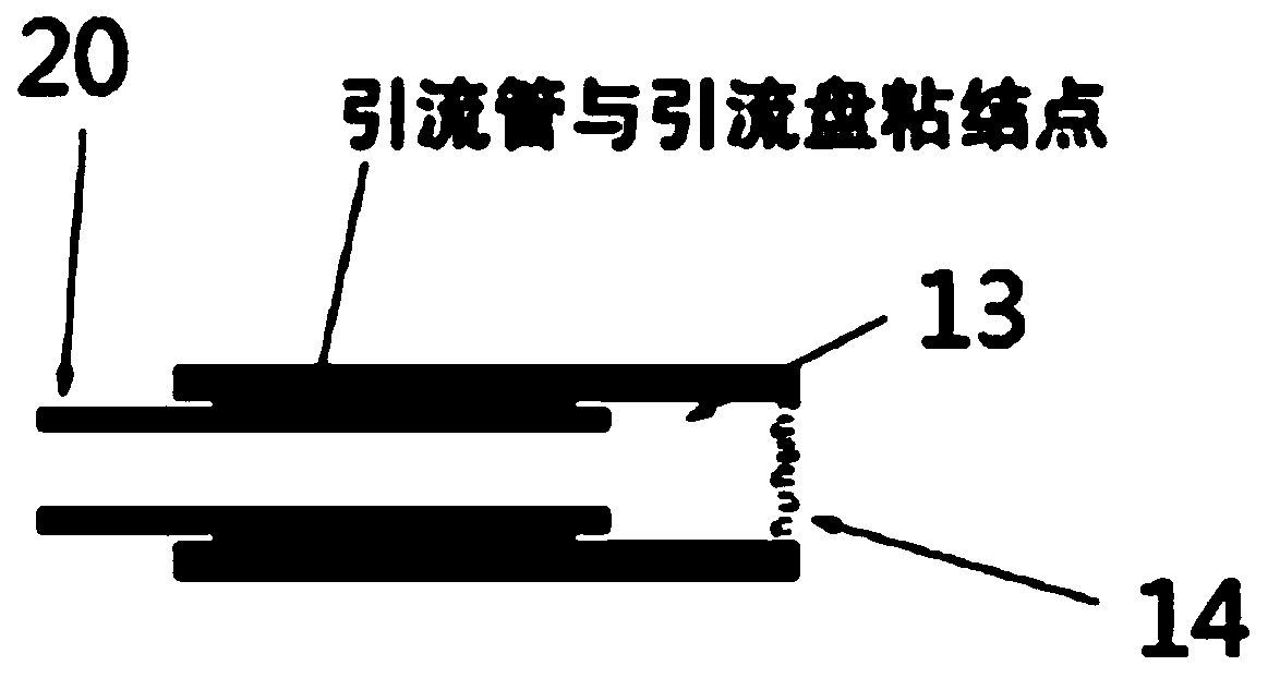 Intelligent tissue adhesion resistant polymer composite material, tissue adhesion resistant aqueous humor drainage device and preparation method thereof