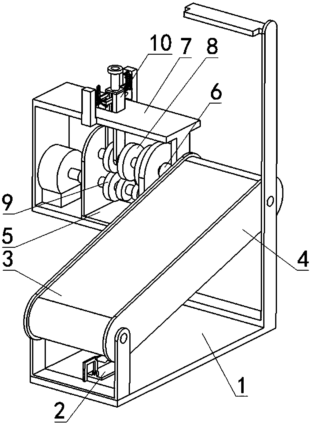 Novel running machine for physical exercise