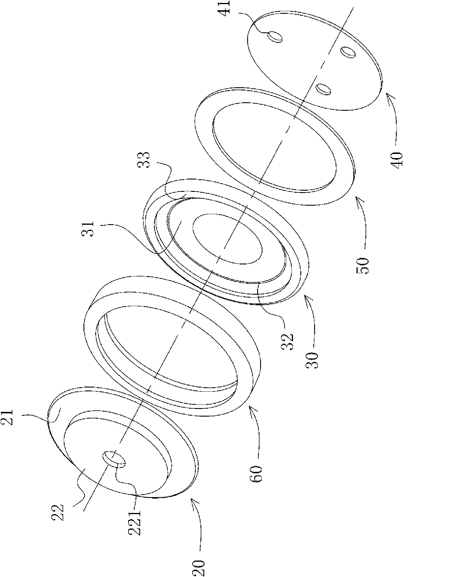 Lithium battery electric core explosion prevention and power-off protection device and producing method