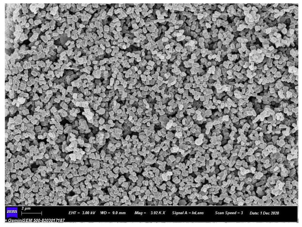 Preparation method of cylindrical titanium dioxide hollow particles