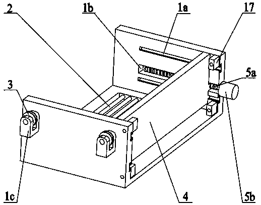 Luggage rack lifting device and method on train