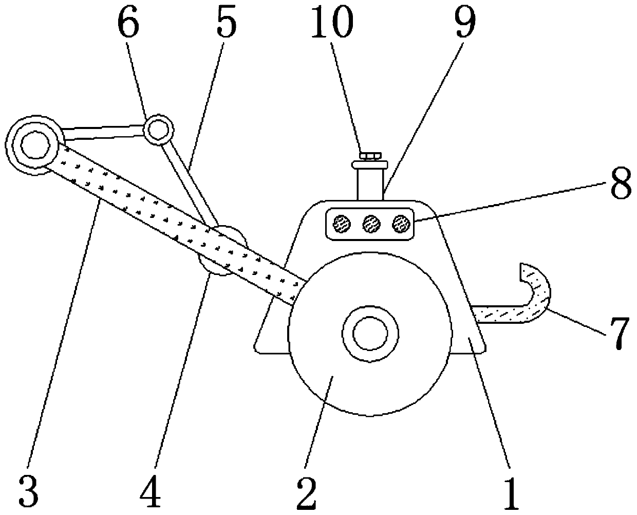 Automatic marking cloth transferring equipment