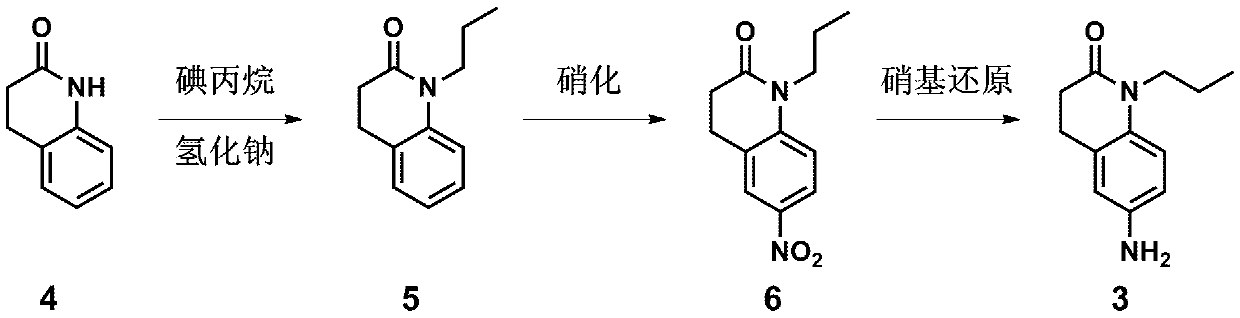 Method for rapidly preparing abscisic acid receptor stimulant