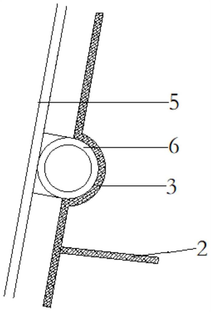 A positioning assembly for installing a sculpture panel and an installation method for the sculpture panel