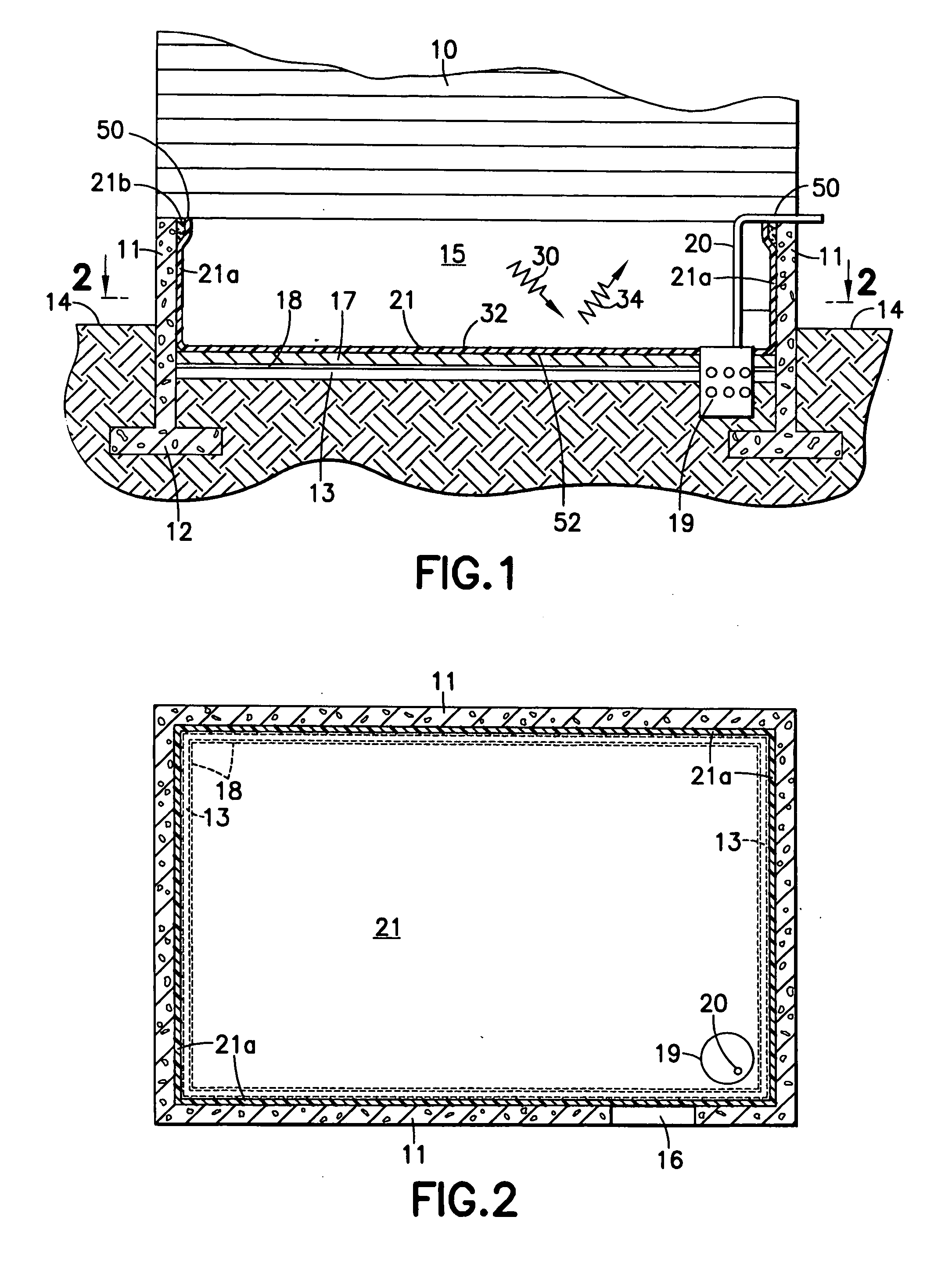 Subterranean chamber encapsulation system