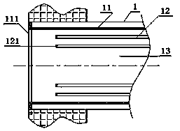 Smoke automatic internal circulation low-nitrogen combustion system