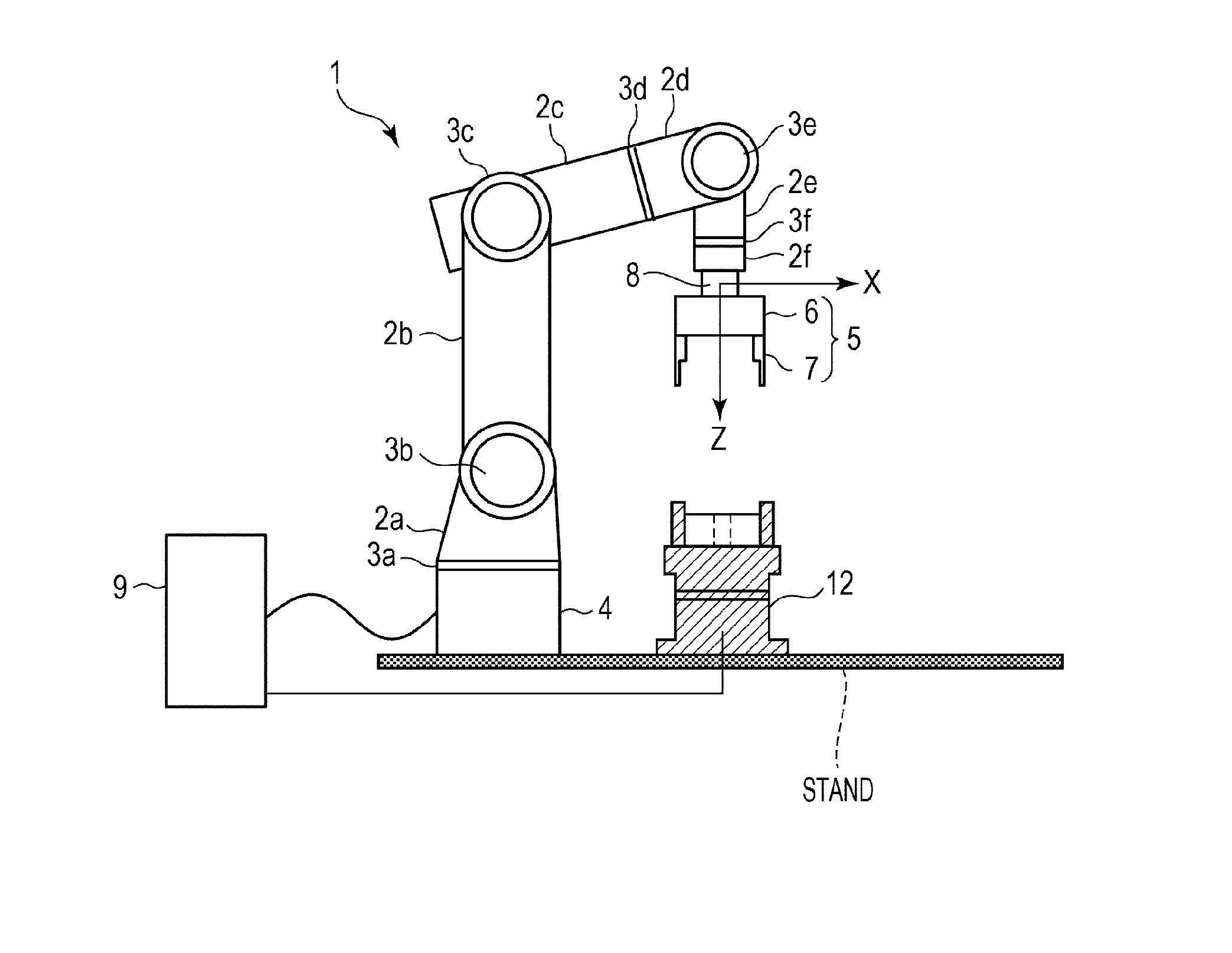 Automated assembly apparatus and method of assembling components by using automated assembly apparatus
