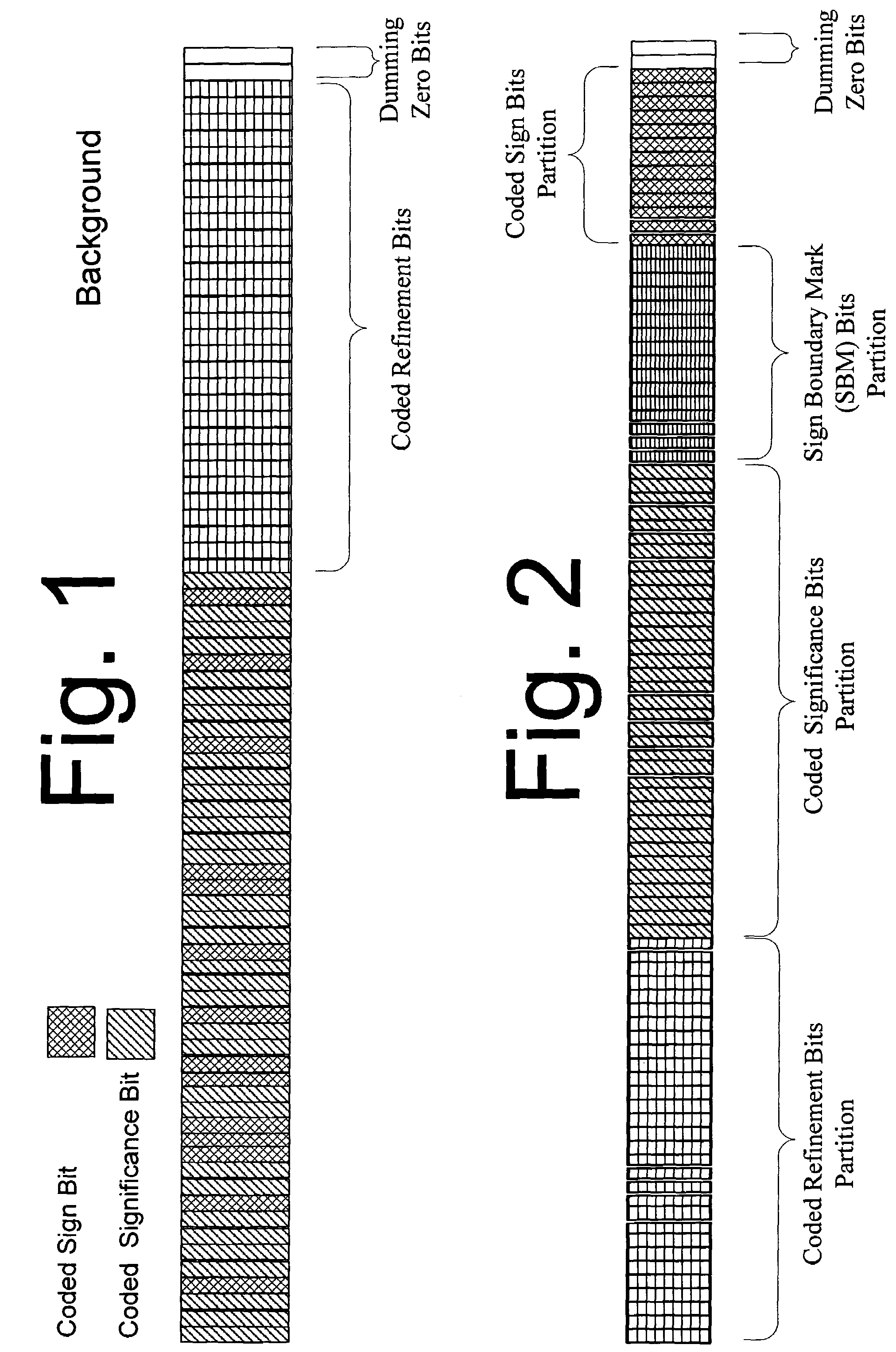 Error resistant scalable audio coding partitioned for determining errors