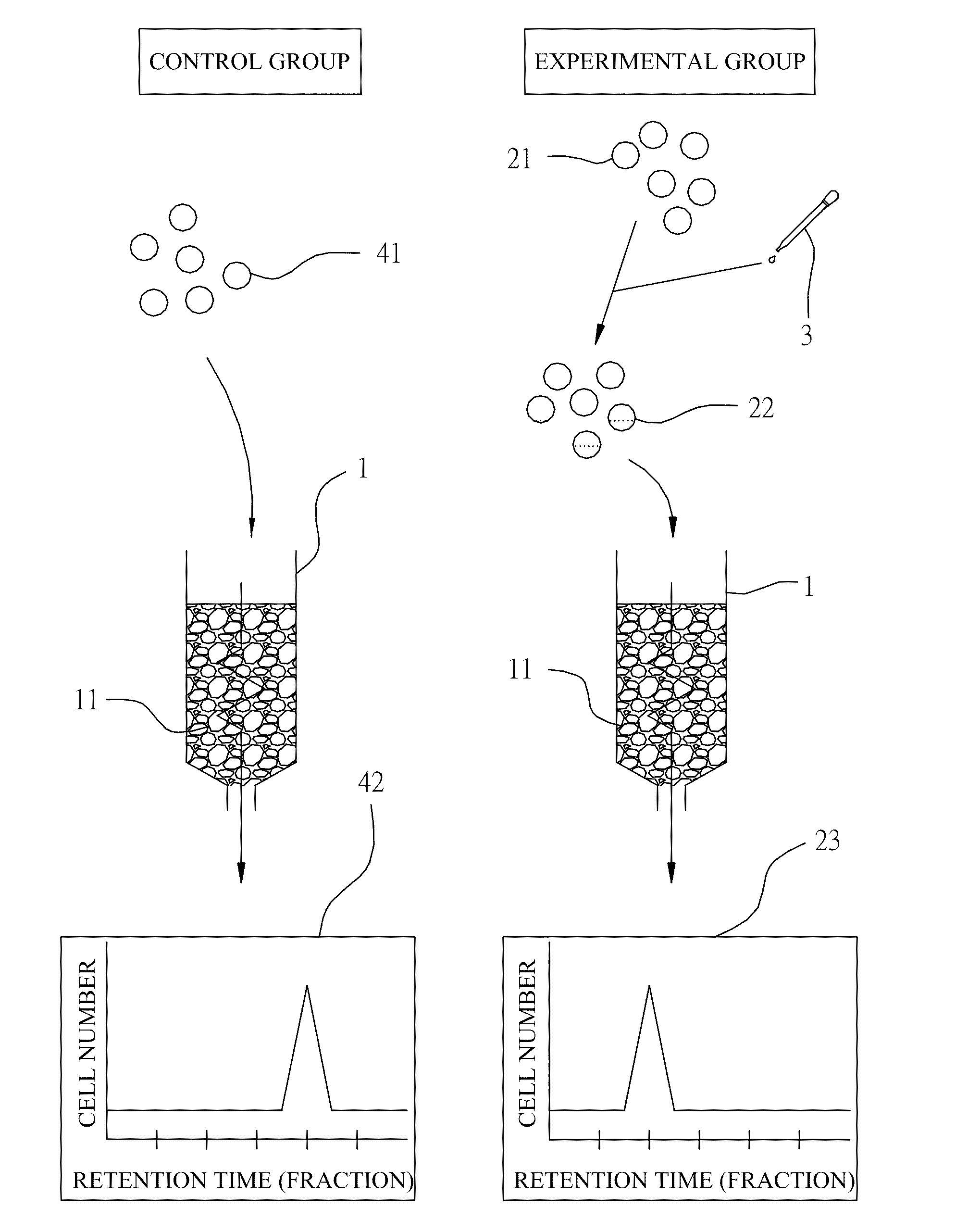Method for Analysis of Interaction Between Small Molecules and Cells and Apparatus thereof